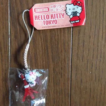 지역 한정 헬로키티 도쿄 도쿄 타워 버전 네즈케 스트랩