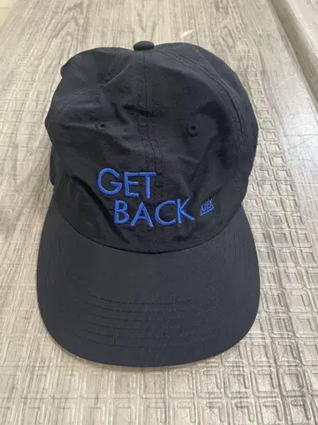 ALEX GET BACK 캡 블랙