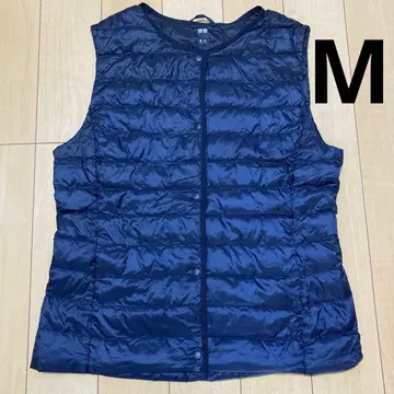 UNIQLO 울트라 라이트 다운 베스트 M 네이비