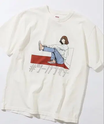 에구치 히사시 EDWIN 청바지 여자 T셔츠 L 사이즈