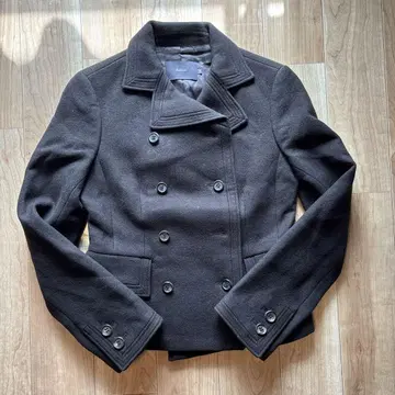 kulson 다크 그레이 피코트