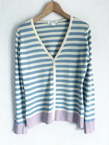 JOHN SMEDLEY 존스메들리 긴팔 스트라이프 니트 미사용 새상품급