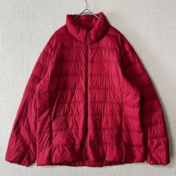 UNIQLO/울트라 라이트 다운 다운 자켓 레드 XL