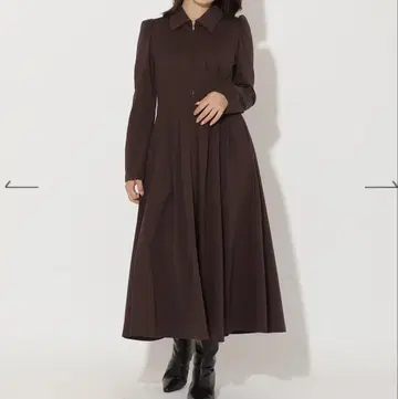 andcouture 센터 ZIP 원피스