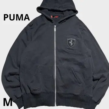 PUMA Ferrari 푸마 페라리 블랙 M 후드티 집업