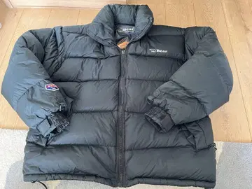 Bear 리버서블 다운 자켓 도톰 블랙 M