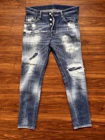 DSQUARED2 데미지 데님 팬츠 48