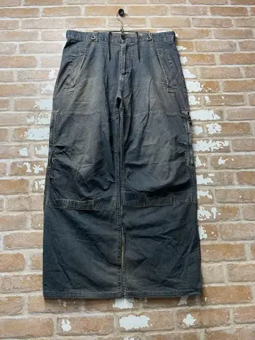 90s 배기 데님 그런지 y2k 와이드 데님 카고 데님 구제 의류