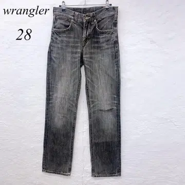 e5526 [ 랭글러 ] 데님 팬츠 28 그레이 허리밴딩 스트레치 있음