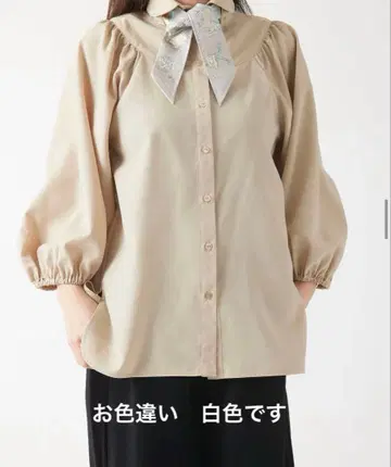 cccmalie 둥근 카라 블라우스 프리