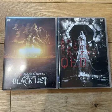 Acid black cherry DVD 2장 BLACK LIST와 QED
