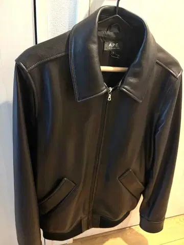 A.P.C. 모토 블루종 S 사이즈 블랙 [ 5회 미만 착용 ] 아페쎄