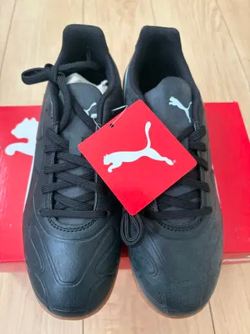 Puma 블랙 축구화 택 포함 새상품 23