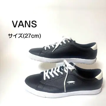 택 포함 미사용 새상품 VANS 반스 블랙 사이즈(27cm)