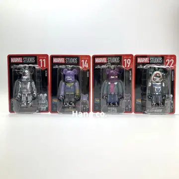 MARVEL 해피 복권 베어브릭상 11 14 19 22 [ 4종 세트 ]