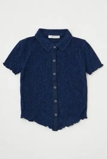 MOUSSY / 트랜스페어런트 스키니 가디건 / 네이비