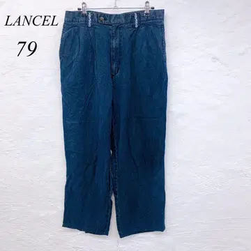 e5528 [란셀] 루즈핏 팬츠 남성용 79 허리밴딩 스트레치 있음
