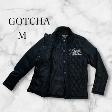 컨디션 최상 고챠 GOTCHA 점퍼 퀼팅 블루종 블랙 M