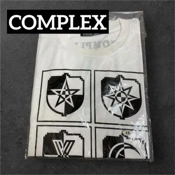 COMPLEX 일본일심 엠블럼T셔츠 화이트