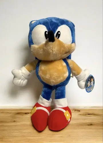 당시물 소닉 봉제 인형 SEGA 세가 슈퍼 점보 봉제 인형