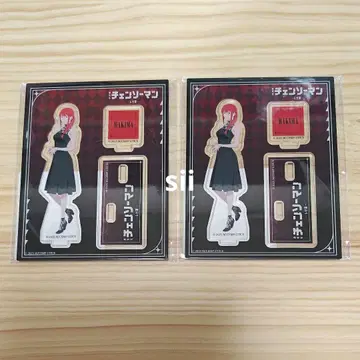 [ 마키마 ] 2세트 아크릴 스탠드 체인소 맨 시부야 콜라보 한정판