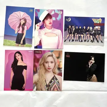 TWICE 미나 랜티큘러 6장 세트