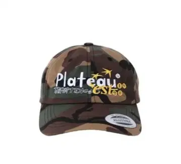 PLATEAU STUDIO 카모플라주 자수 캡