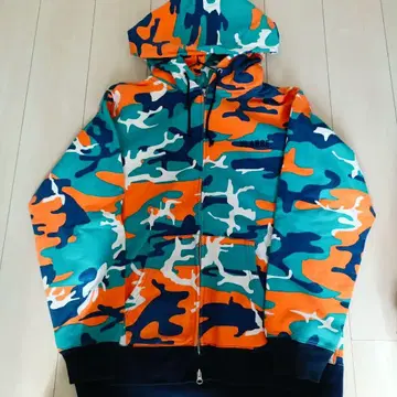 XLARGE 카모플라쥬 패턴 후드티 XL