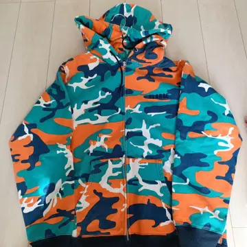 XLARGE 카모플라쥬 패턴 후드티 XL