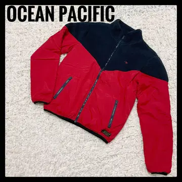 OCEANPACIFIC 2way 남성용 마운틴 파카 레드 x 네이비