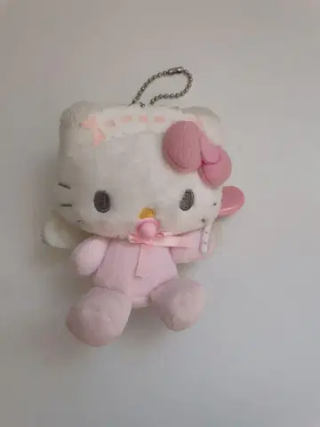 헬로키티 봉제 인형 키링