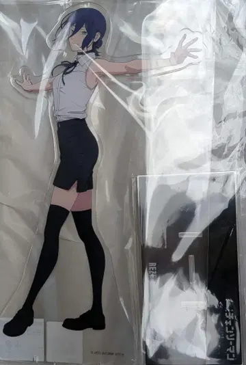 천사의 악마 아크릴 메가 피규어 체인소 맨 대교류전 베이스 야드