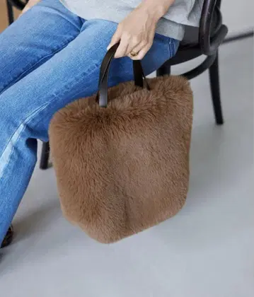 JOURNAL STANDARD relume 퍼 백 베이지