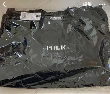 MILKFED. 블랙 맨투맨 ONESIZE