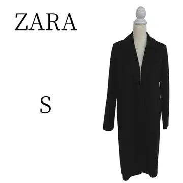 자라 블랙 체스터 코트 S