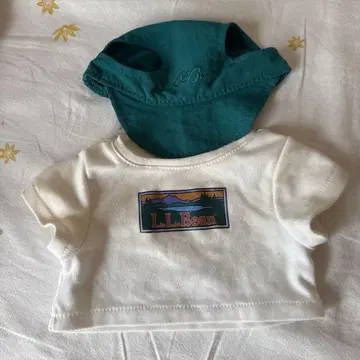 L.L.Bean 티셔츠와 모자 세트 봉제 인형