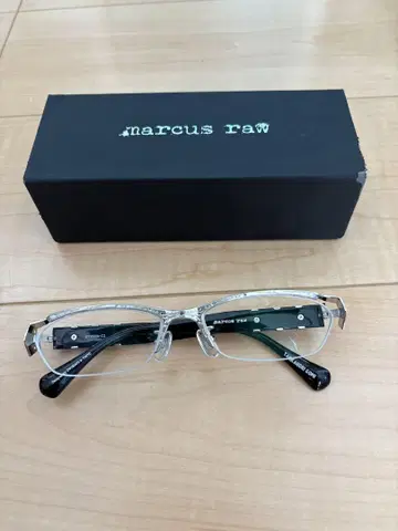 마커스 슬로우 고미 타카노리 온디즈 안경 marcus raw