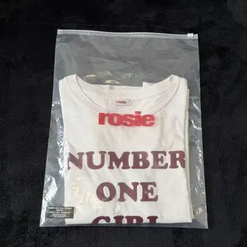 ROSE NUMBER ONE GIRL 티셔츠 White rosie