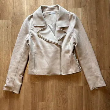 LIP SERVICE 립 서비스 라이더 자켓 베이지 M 사이즈