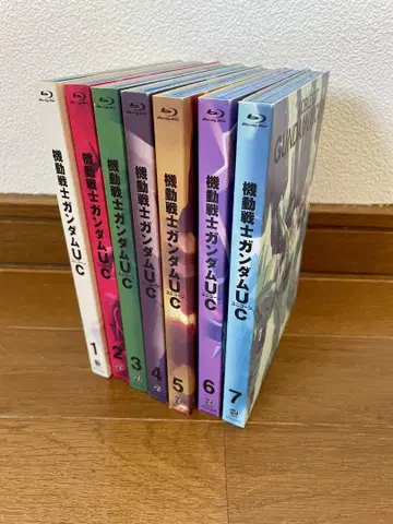기동전사 건담 UC 7권 세트 Blu-ray 블루레이