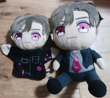 [세트] 이와타 타카노리 퍼펫 BIG 봉제 인형 2점 인형뽑기 경품