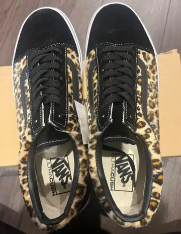 VANS 울트라쿠시 레오파드 무늬 올드 스쿨 사이즈 27cm