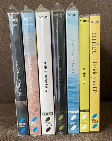 milet 싱글 CD 7장 세트