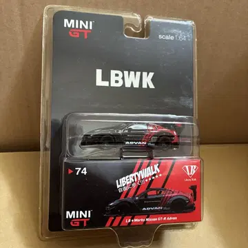 MINI GT LB Works Nissan GT-R Advan 1/64