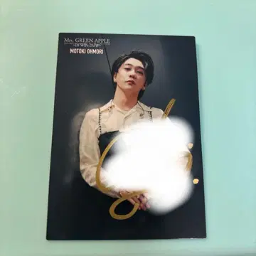 Mrs. GREEN APPLE 오모리 모토키 환지 사인 포토 카드