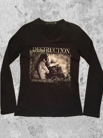 fuga destruction long sleeve 롱t 아카이브