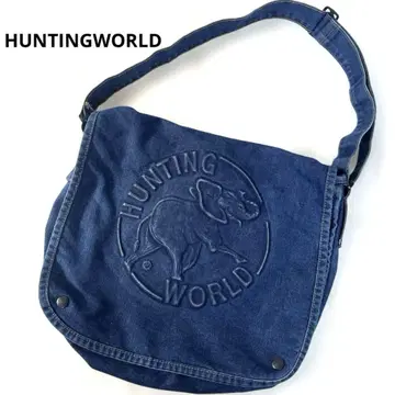 HUNTING WORLD 헌팅월드 데님 숄더백