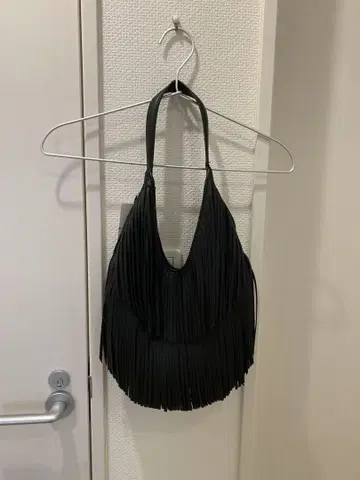 ZABA 프린지 백 블랙