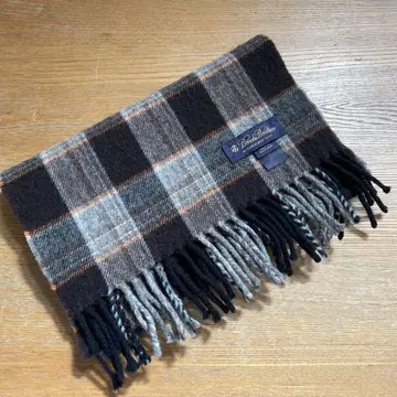Brooks Brothers 체크 무늬 머플러