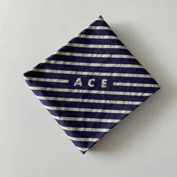 [ 레어 ] Ace Hotel ( 에이스 호텔 ) 스트라이프 손수건
